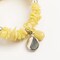 Earth's Jewels Semi-Precious New Jade Natural Green 2-Strand Bracelet, Circle Charm